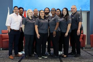 San Jacinto College's veteran services team