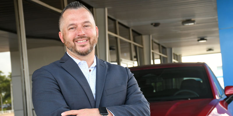 Lenny Gordon, Fertitta Chevrolet general manager.