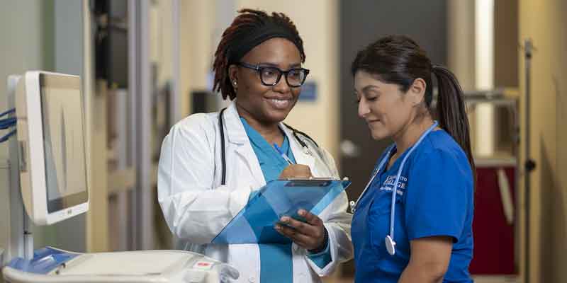 Image of healthcare students