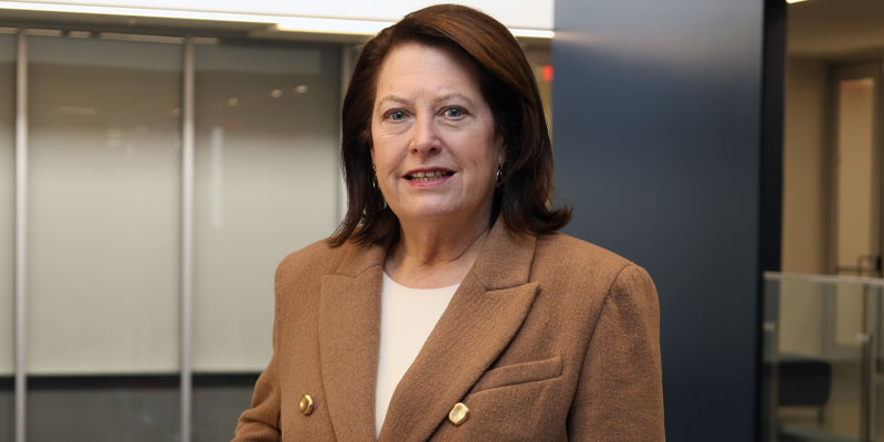 Margaret Kidd, department chair of the Bachelor of Applied Technology in logistics and supply chain management