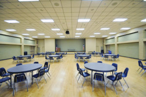 Ballroom: Large event space at the  San Jacinto College Central Campus